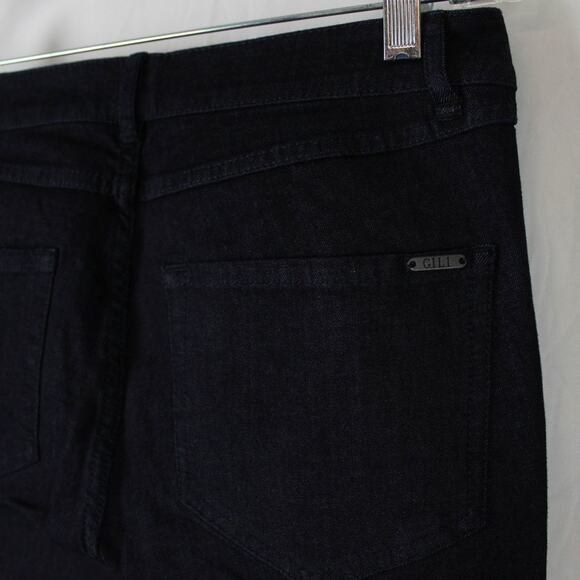 GILI Got It Love It Dark Wash Tuxedo Stripe Skinny Denim Jeans Size 6 - Picture 5 of 5